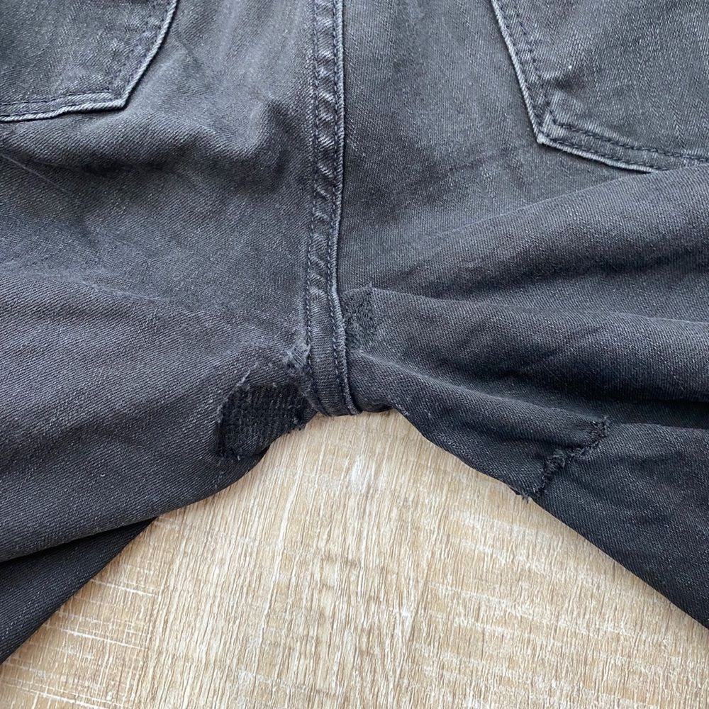 MADEWELL | 9" High Riser Skinny Skinny Jean Black Lunar Women’s 28 Tall - Picture 13 of 14